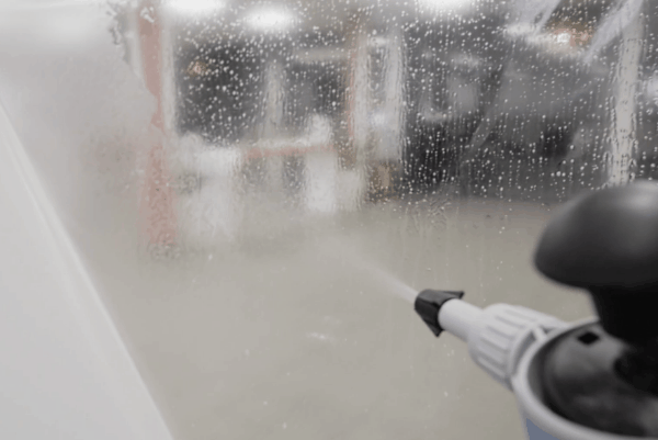 Water resistance on paint protection film showing protective layer against contaminants and road debris in Southampton PA