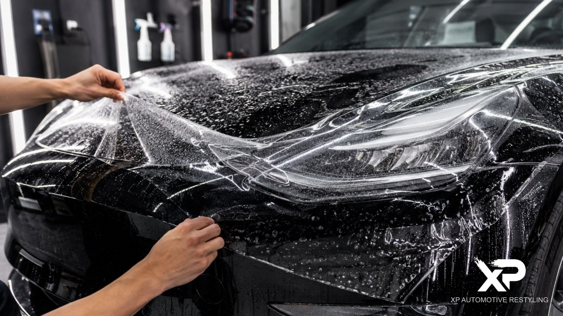 paint protection film installation